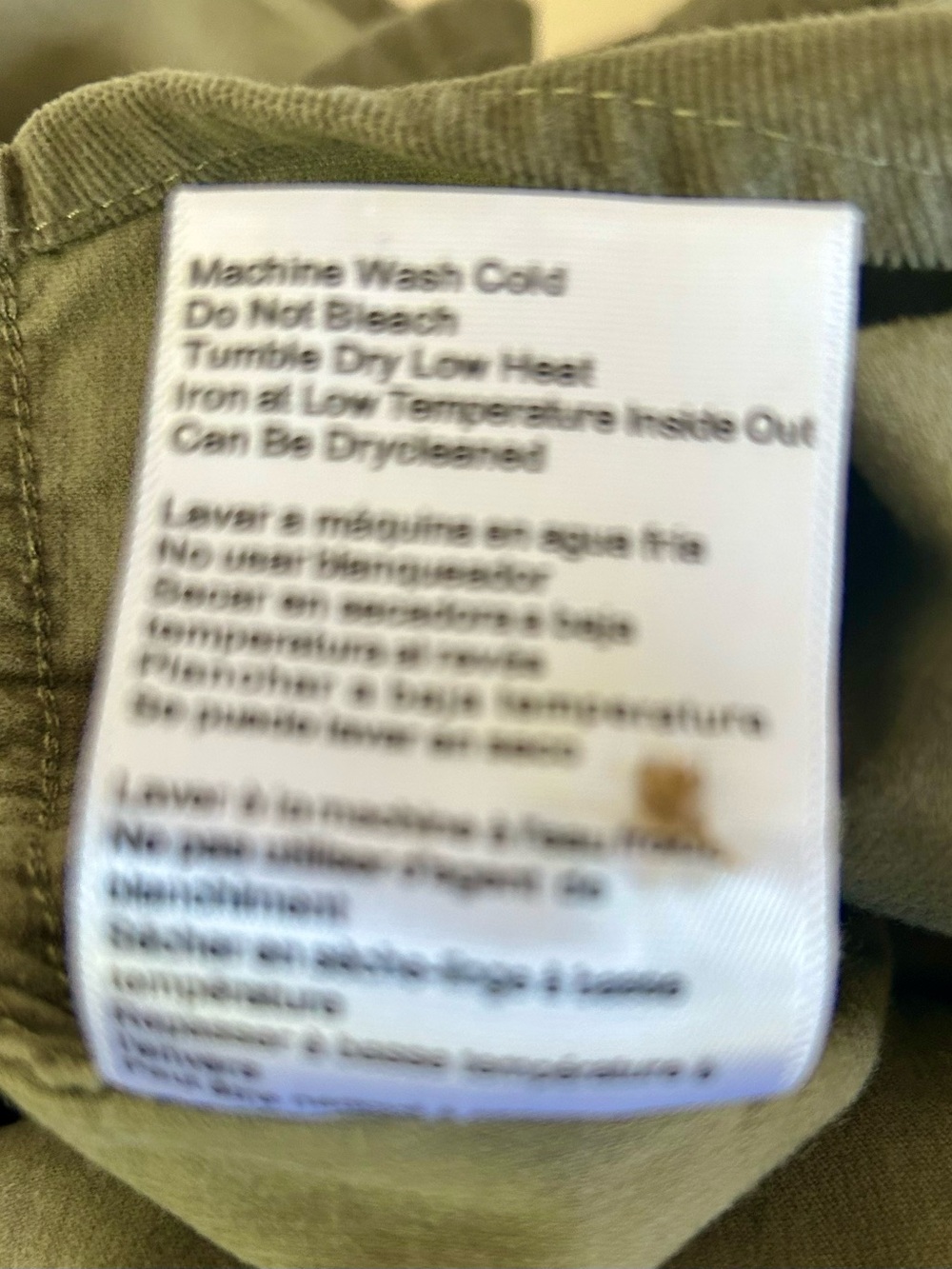 JACHS Girlfriend Olive Green Button-Front Women's Shirt - Picture 7 of 7